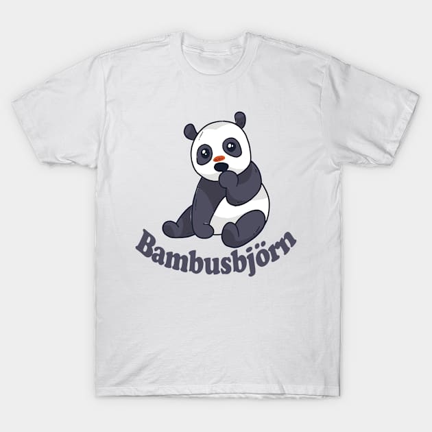 Bambusbjörn Panda Island Cute Pandas Gift T-Shirt by Jackys Design Room